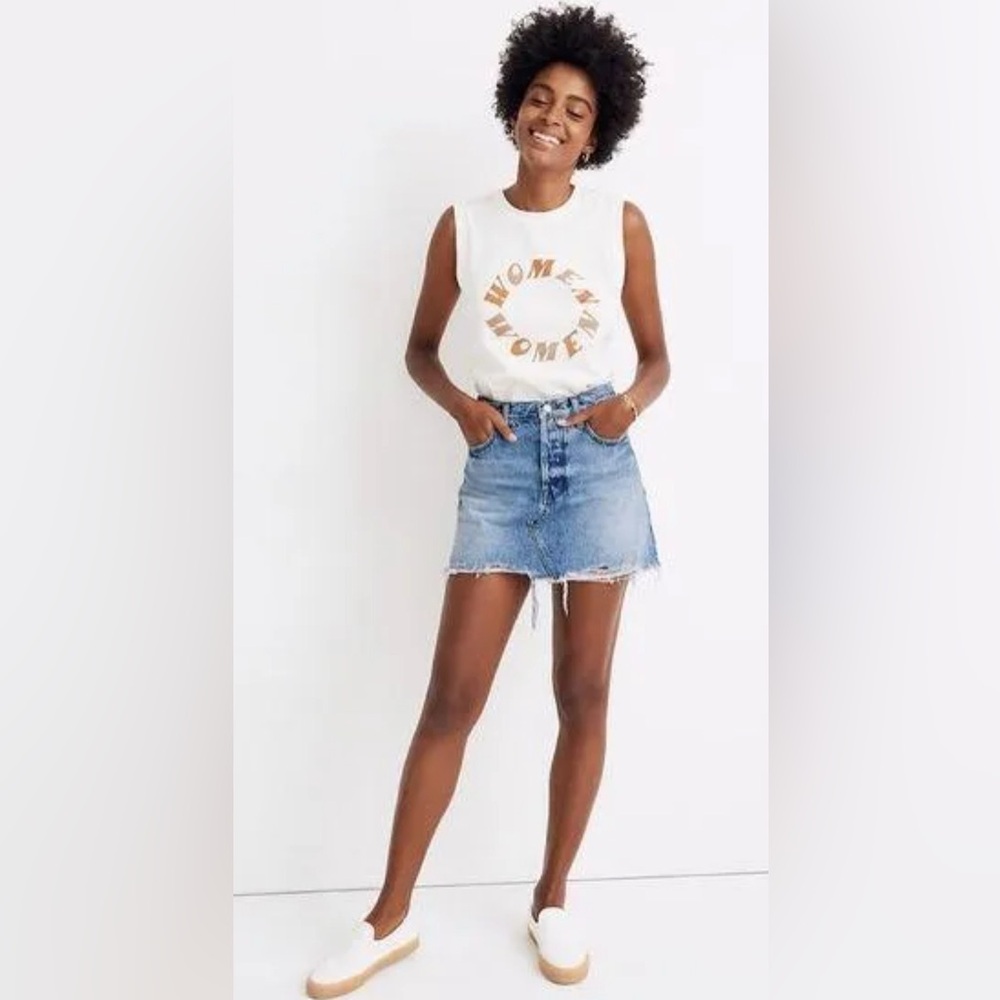 Madewell Relaxed Fit Denim Skirt